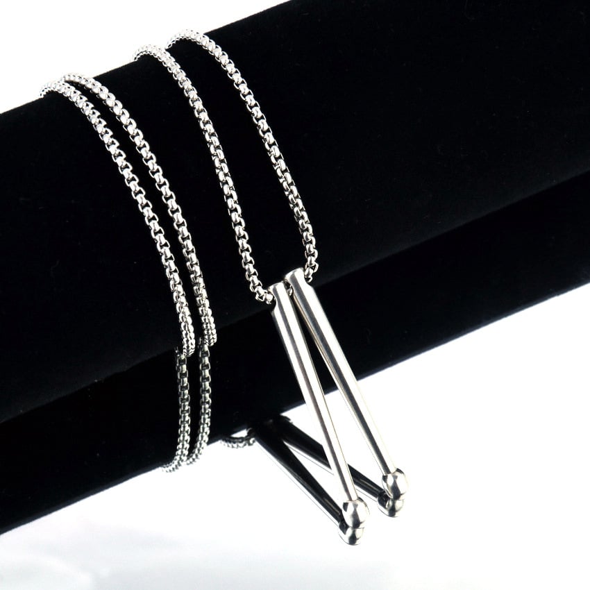 Picture of Highly Sustainable - Trendy Simple Stainless Steel Chain Jewellery Gift For Men - Silver