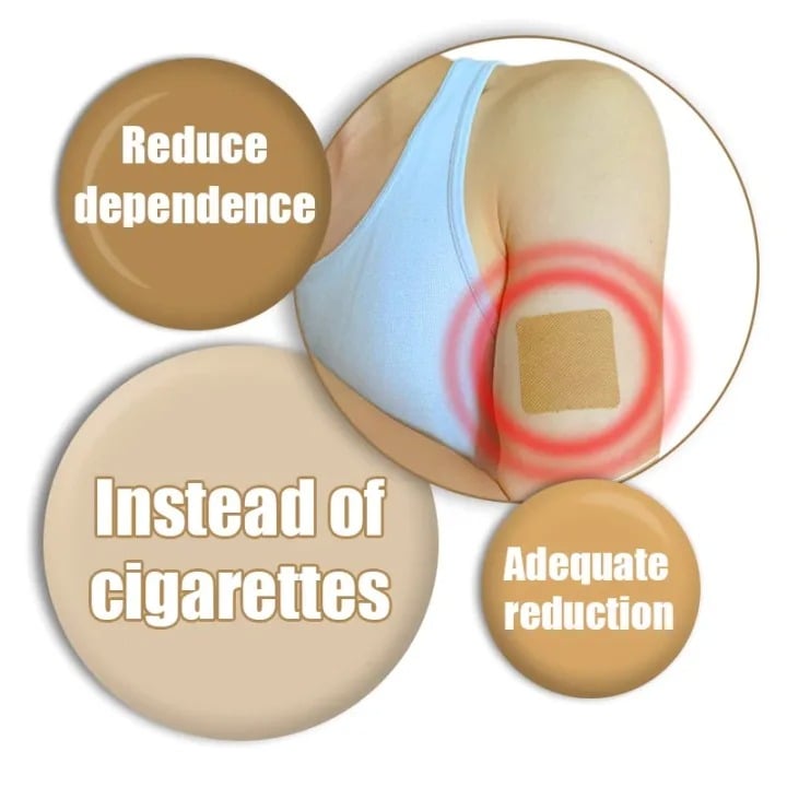 Picture of Smoking Stop Smoking Patch Anti Smoke Patch Sticker China Herbal Medicine - Brown