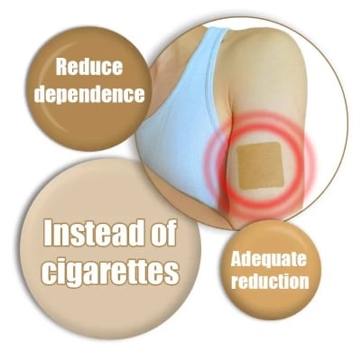 Picture of Smoking Stop Smoking Patch Anti Smoke Patch Sticker China Herbal Medicine - Brown