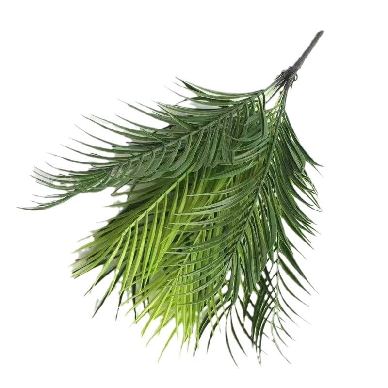 Picture of Plants Faux Mini Plants Indoor, Artificial Foliage Plant Potted Bonsai, Artificial Potted Plants for Home Office Desk Farmhouse Room Decor - Green