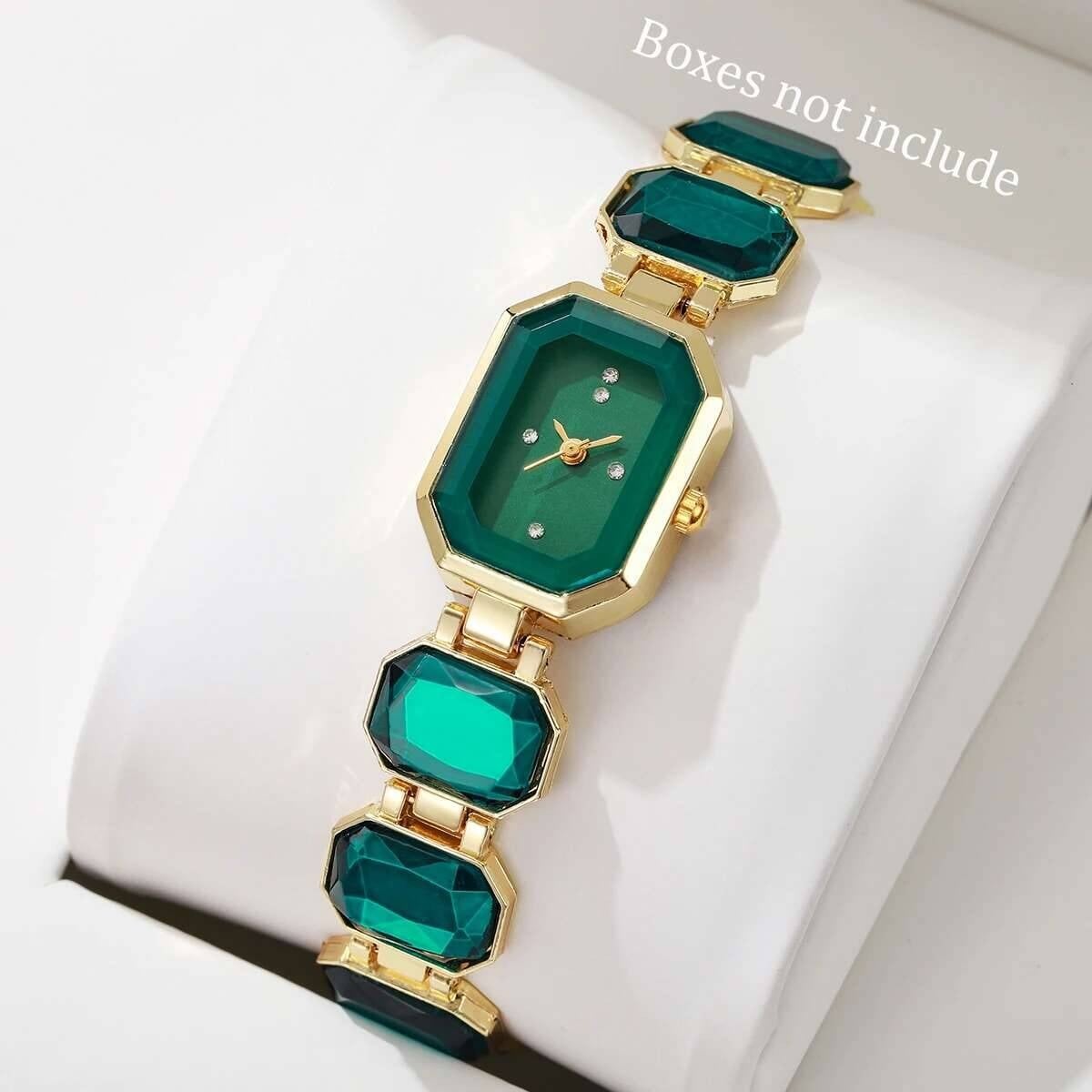 Picture of New Trend Fashion Steel Chain Diamond Women Watch