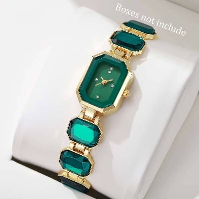 Picture of New Trend Fashion Steel Chain Diamond Women Watch