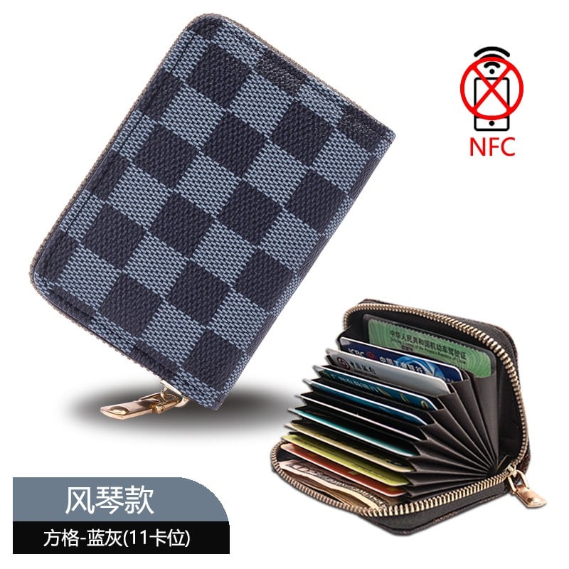 Picture of Brown Dedit Or Credit Card Holder With Wallet for Men And Women