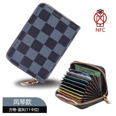 Picture of Brown Dedit Or Credit Card Holder With Wallet for Men And Women