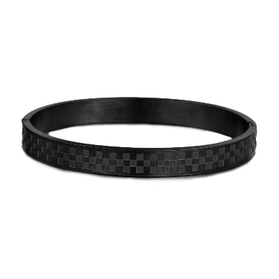 Picture of Fashionable Carbon Fiber Inlay Kada