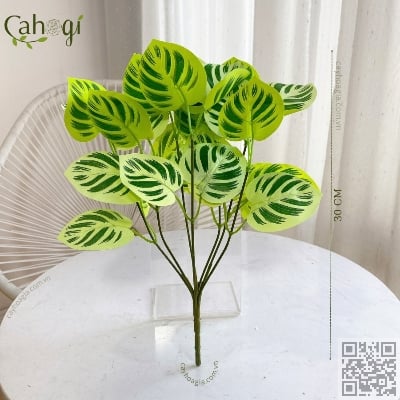 Picture of Plant Potted Bonsai, Artificial Potted Plants for Home Office Desk Farmhouse Room Decor - Green