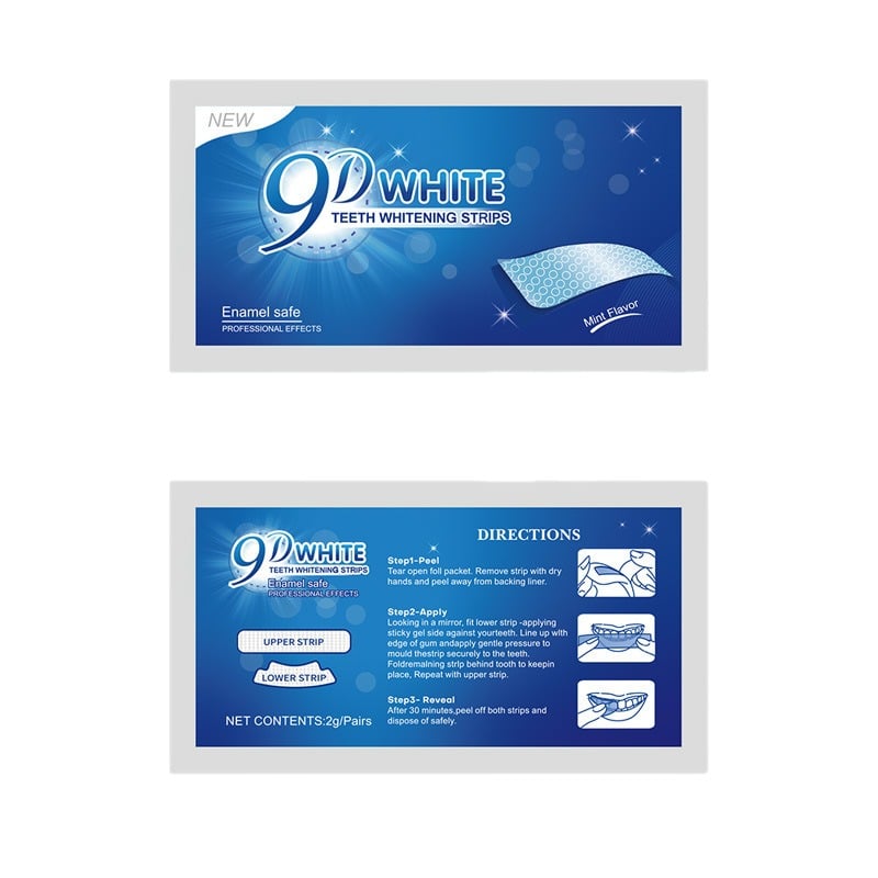 Picture of Zirayue 9D Whitening Strips for Sensitive Teeth (Low Sensitivity Formula)