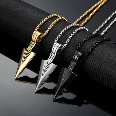 Picture of New Style Arrowhead Pendant Necklace