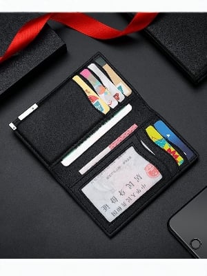 Picture of Elegant Men’s Business Wallet Slim Card Organizer