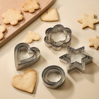 Picture of Reusable Cookie Mold Set for Baking Lovers12pcs