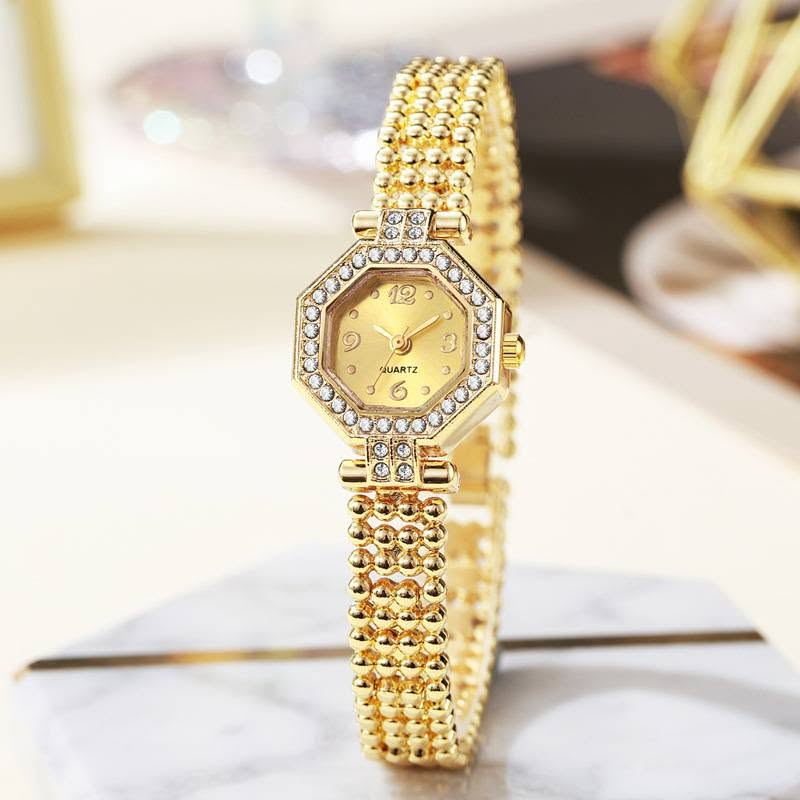 Picture of Premium Gold Queen Watch for Women | Designer Bracelet Wrist Watch