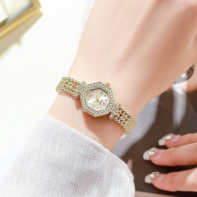 Picture of Premium Gold Queen Watch for Women | Designer Bracelet Wrist Watch