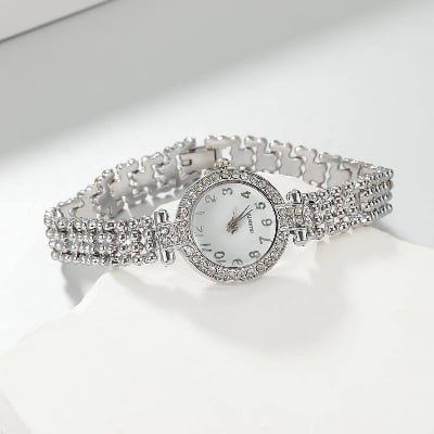 Picture of Luxury Diamond Ladies Watch | Premium Fashion Quartz Wrist Watch for Women