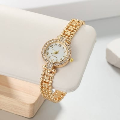 Picture of Luxury Diamond Ladies Watch | Premium Fashion Quartz Wrist Watch for Women