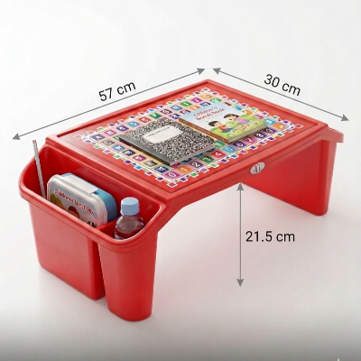 Picture of RFL Modern Kids Educational Bed Table with Storage - Large Size (57x30x21.5 cm)