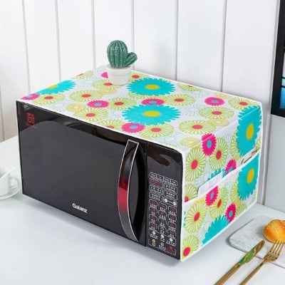 Picture of Oven Cover Free Size - Protect Your Oven From Dust And Debris With This Free Size Cover (Pink)