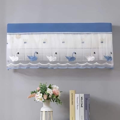 Picture of  Ton Summer AC Dust Cover for Indoor (Blue 2/1.5 ton)