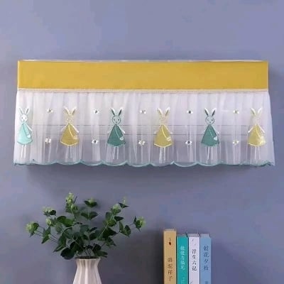 Picture of  AC Dust Cover for Indoor 110cm Long (Yellow 2/1.5 Ton)