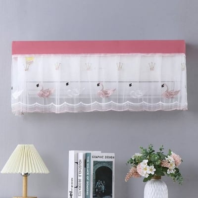 Picture of  AC Dust Cover for Indoor 110cm Long (Pink 1 Ton)