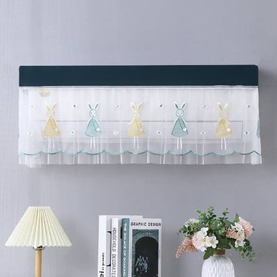 Picture of  AC Dust Cover for Indoor 110cm Long (Green 2/1.5 Ton)