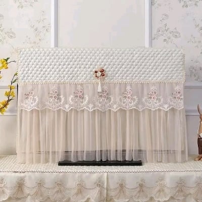 Picture of High End Dustproof TV Cover (white 42 inch)
