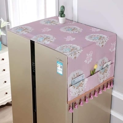 Picture of Refrigerator Dust Cover (Pink)