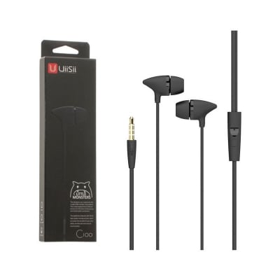Picture of Uiisii C100 Super Bass Stereo In Ear Headphone - Black