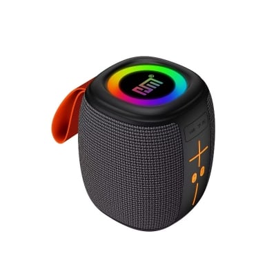 Picture of HM-805 Portable Bluetooth Speaker RGB Light | Bluetooth 5.3 | IPX4 Waterproof | TWS Pairing | Powerful Sound