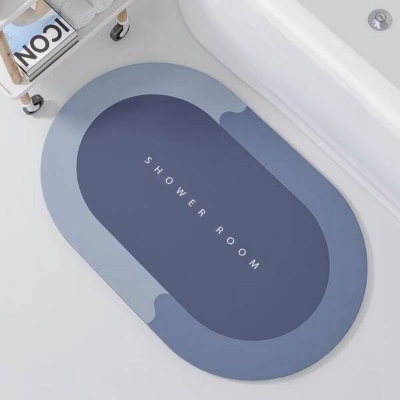 Picture of Super Absorbent Door Mat Non-slip Bathroom Carpet (Ash Raber material)