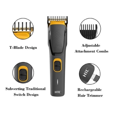 Picture of HTC AT 509 Rechargeable Hair and Beard new Trimmer for Men- Trimmer