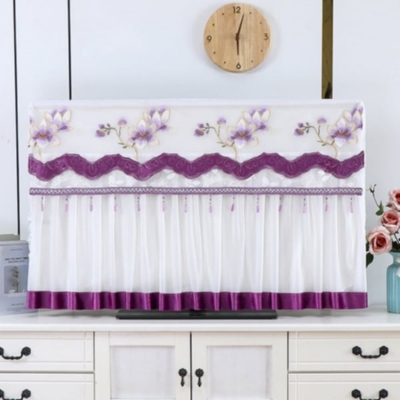 Picture of Premium Quality Double Layer Dustproof LED TV Cover  (Purple 52 Inch)