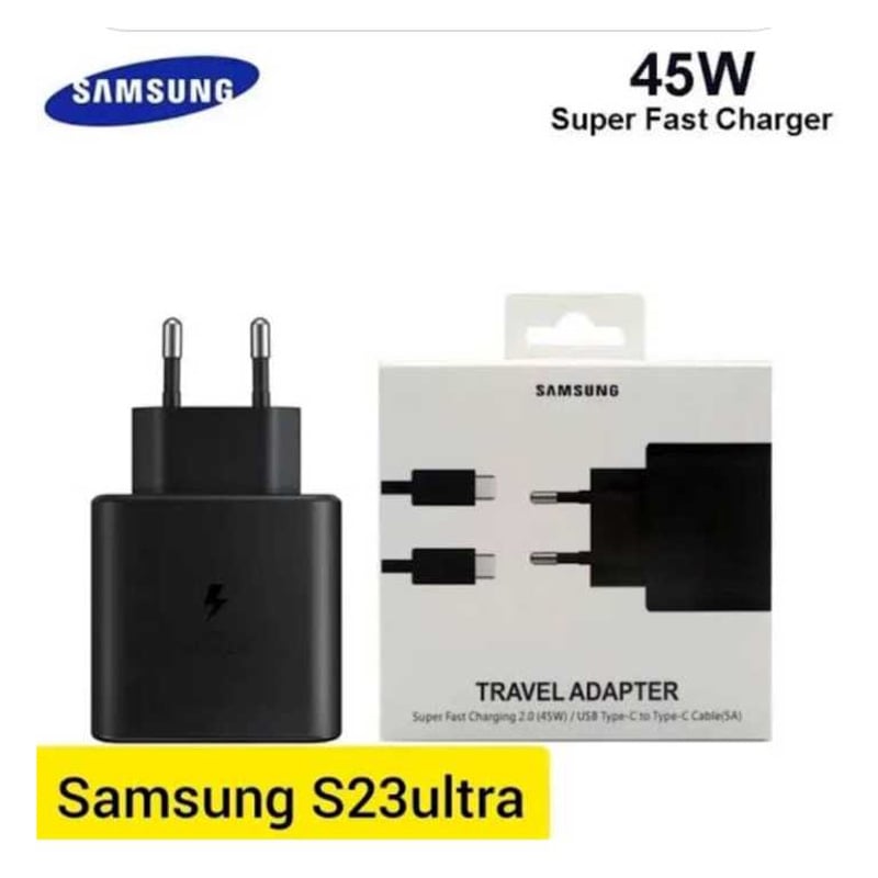 Picture of 45W Super Fast Charger for Samsung Galaxy S24 Ultra, S23 Ultra, S22 Ultra, S21 Ultra, Z Flip6, Z Flip5, Z Fold6, Tab S10, S9, S8, S7, A9, Google Pixel, USB C Plug 5A Charging Cable, PPS PD 3.0 Charge