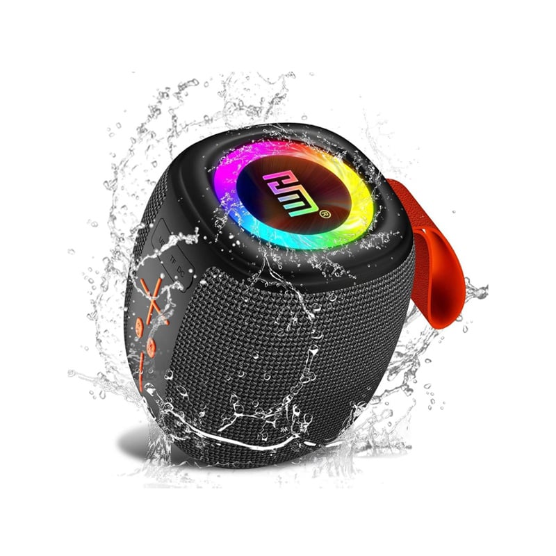 Picture of HM-805 Portable Bluetooth Speaker RGB Light | Bluetooth 5.3 | IPX4 Waterproof | TWS Pairing | Powerful Sound