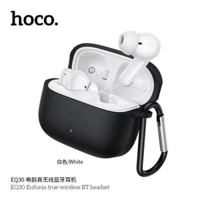 Picture of HOCO EQ30 Wireless Bluetooth Headphones – Over Ear Headphone with Deep Bass, Comfortable Design, Free Protective Cover, Long Battery Backup