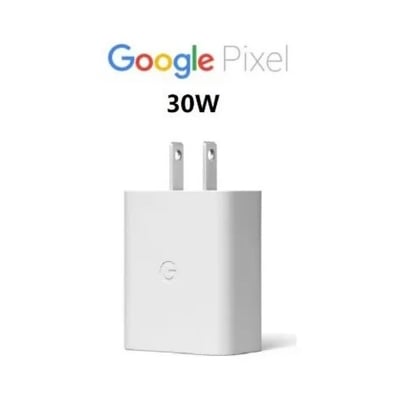 Picture of 100% Google 30W USB-C Charger Fast Charging Pixel Phone Charger Adapter and Type C To Type-C PD Cable Compatible with Google Products and Other USB-C Devices