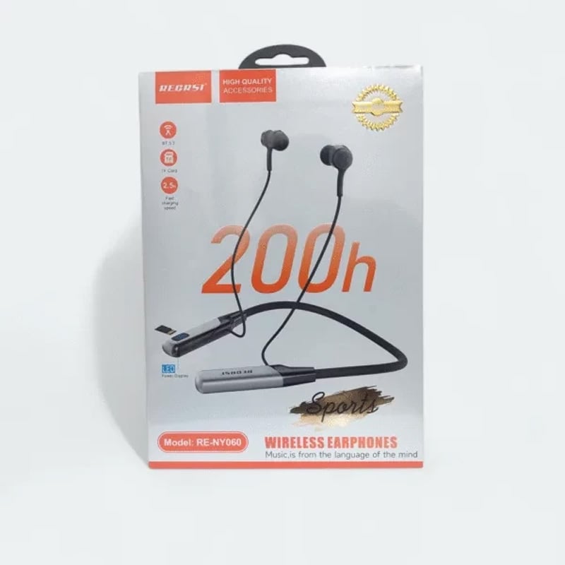 Picture of Regrsi RE-NY060 Wireless Neckband Long Battery