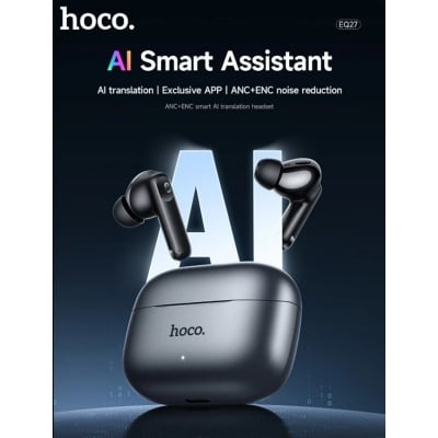 Picture of Hoco EQ27 Fun AI Translation Earbuds | ANC+ENC Noise Reduction | Supports 134 Languages