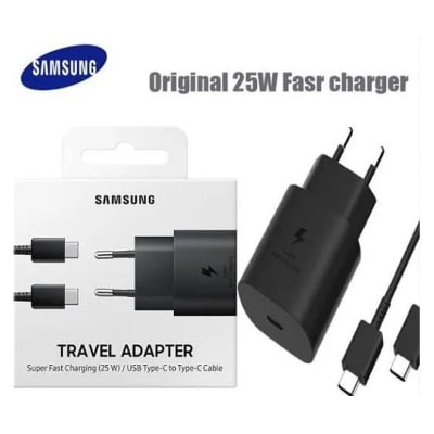 Picture of Samsung 25W PD Fast Charger Type C Original Samsung Charger 25W Super Fast Charge EU Adapter For Galaxy Z Fold Flip 3 4 S23 S22 Ultra Note 21 20 Plus A70 A90 Phone-BDC.COM