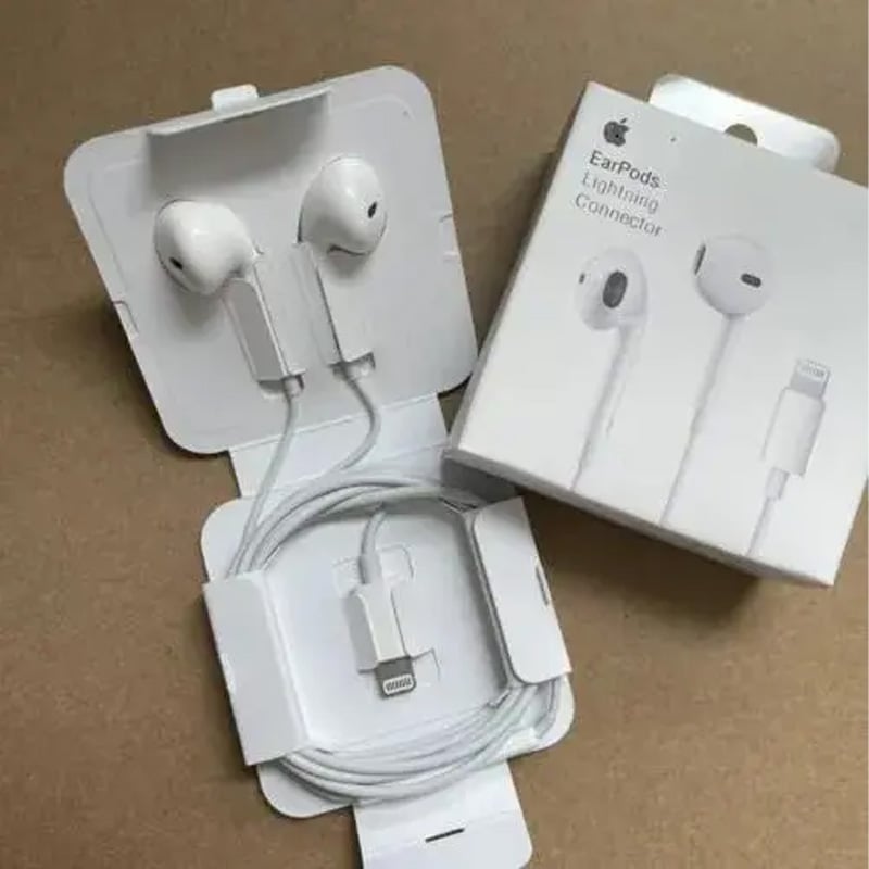 Picture of EarPods For Iphone with Lightning Connector In Ear Earphones And Headphone With Microphone For iphone Direct connection