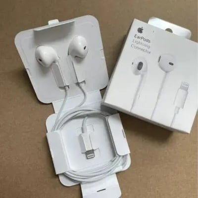 Picture of EarPods For Iphone with Lightning Connector In Ear Earphones And Headphone With Microphone For iphone Direct connection