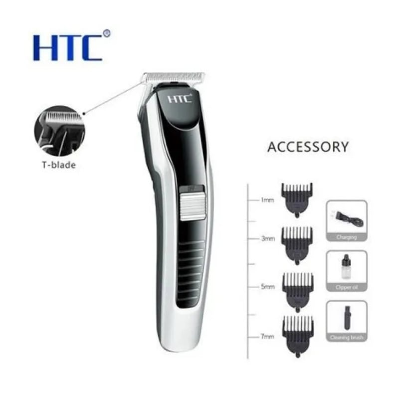 Picture of HTC AT-538 Rechargeable Hair & Beard Trimmer for Men