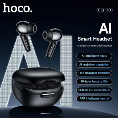 Picture of Hoco EQ100 Intelligent AI translation headset(App)