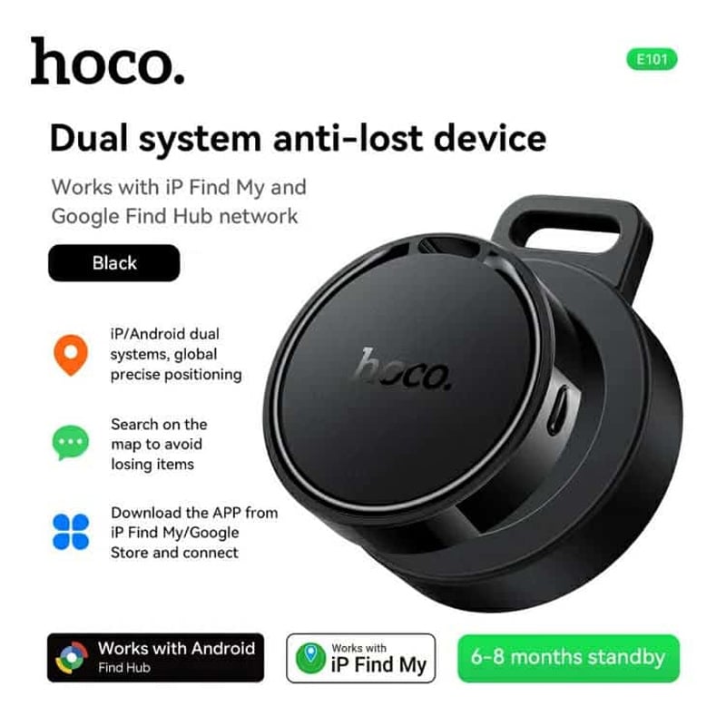 Picture of Hoco E101 Dual Anti-lost Device Tracker (Android & iOS Support)