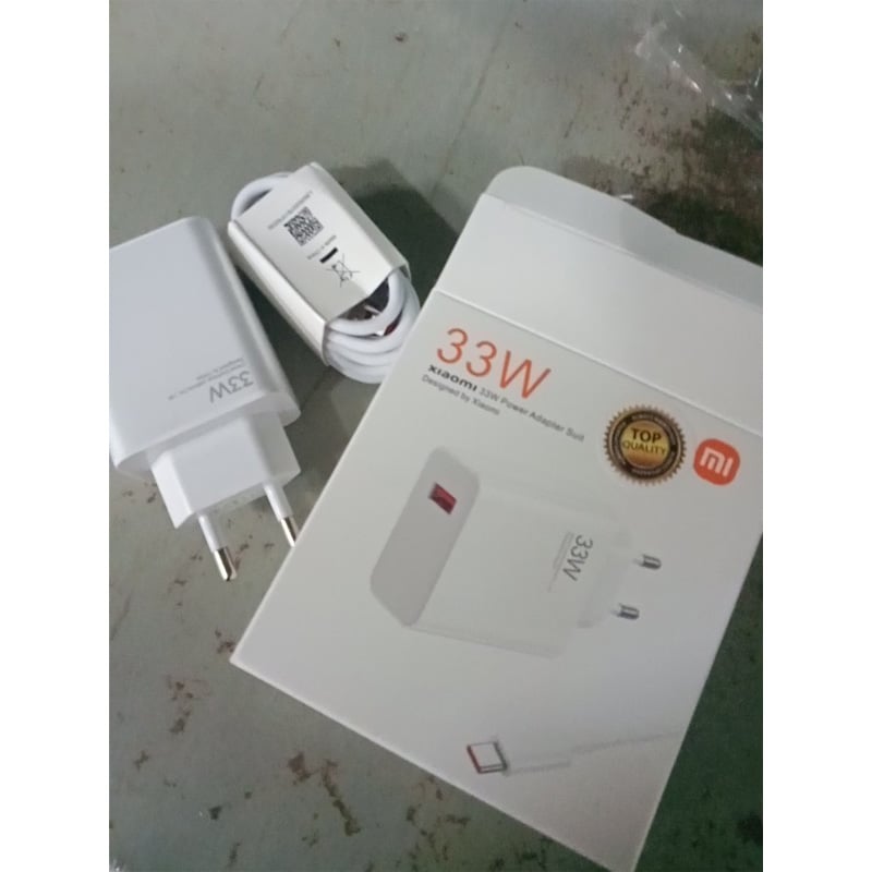 Picture of Xiaomi Fast Charger 33W Turbo Charge Original EU QC 4.0 Adapter 3A Usb Type C Cable For MI 10 9T 9 A3 Redmi Note 8 9 9s Pro