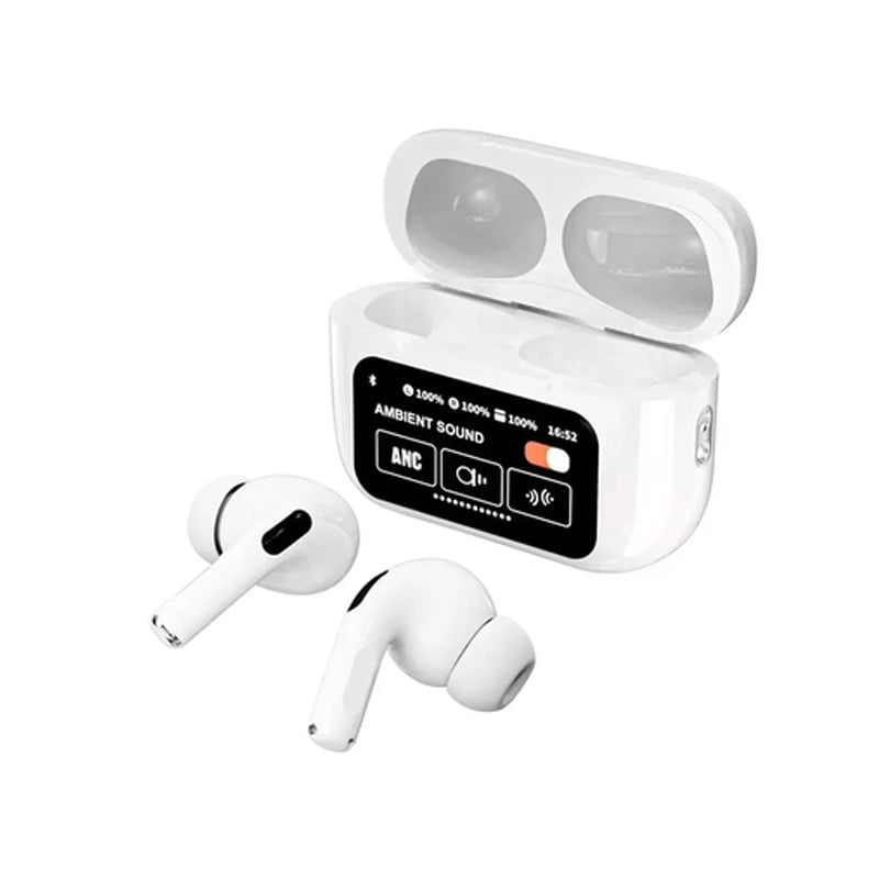 Picture of Airpods A9 Pro Touch Screen Display with ANC ENC TWS Earbuds