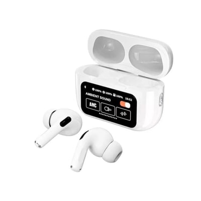 Picture of Airpods A9 Pro Touch Screen Display with ANC ENC TWS Earbuds