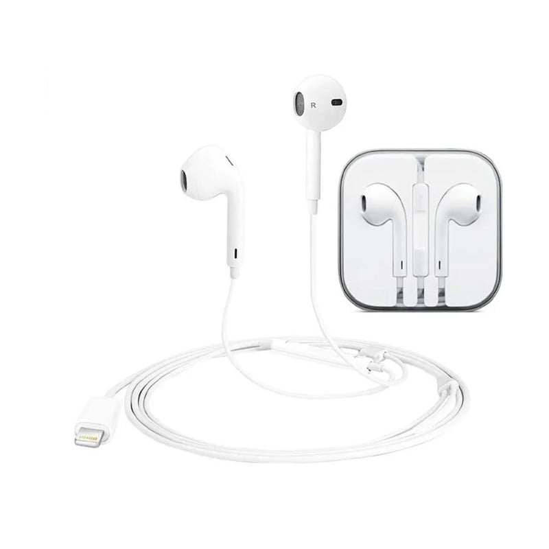 Picture of EarPods For Iphone with Lightning Connector In Ear Earphones And Headphone With Microphone For iphone Direct connection