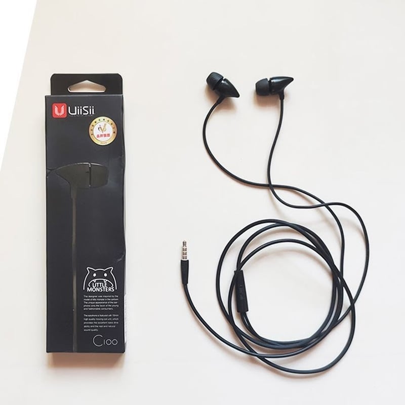 Picture of Uiisii C100 Super Bass Stereo In Ear Headphone - Black