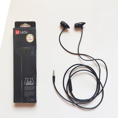 Picture of Uiisii C100 Super Bass Stereo In Ear Headphone - Black