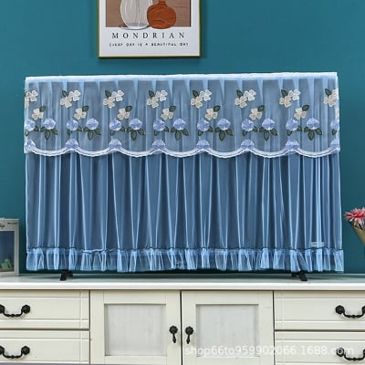 Picture of New High Quality  Beautiful LED TV Cover Elastic System (Blue 42/43 inch)